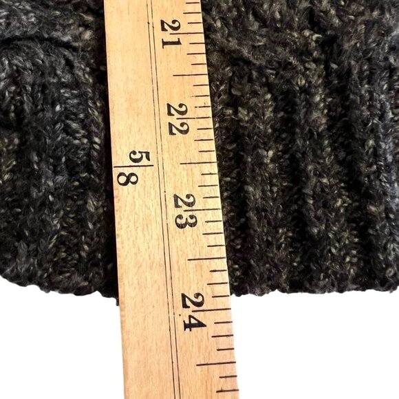 Tommy Hilfiger Gray Full Zip Fisherman Cable Knit Cardigan Sweater Jacket Size S - Picture 6 of 9